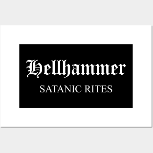 Hellhammer Satanic Rites Posters and Art